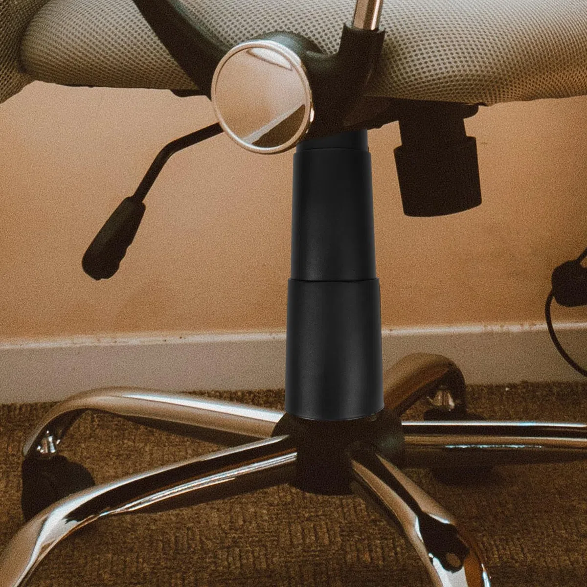 4Pezzi Copertura Antipolvere Per Cilindro Di Sollevamento Gas Per Sedia Da Ufficio Manicotto Protettivo Per Sedia Telescopica Protezione E Manutenzione Facile