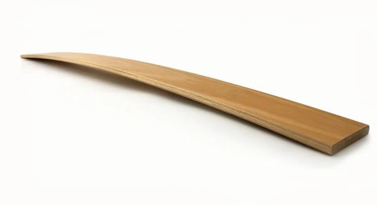 Generico Listello in faggio multistrato ricanbi doghe - Kit 3 Pezzi 89 cm/6,7 cm/0,8 cm
