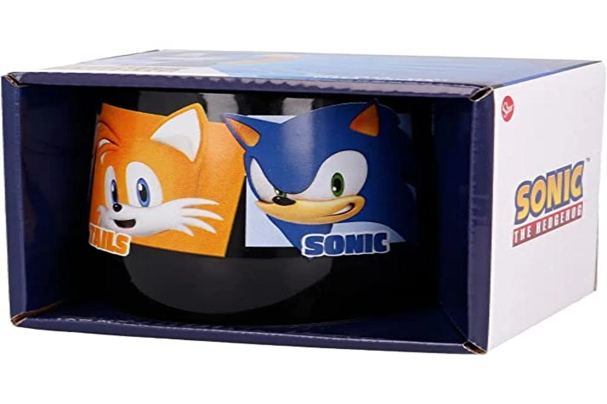 Stor Tazza in Ceramica Nova 360 ml - Idea Regalo, Sonic