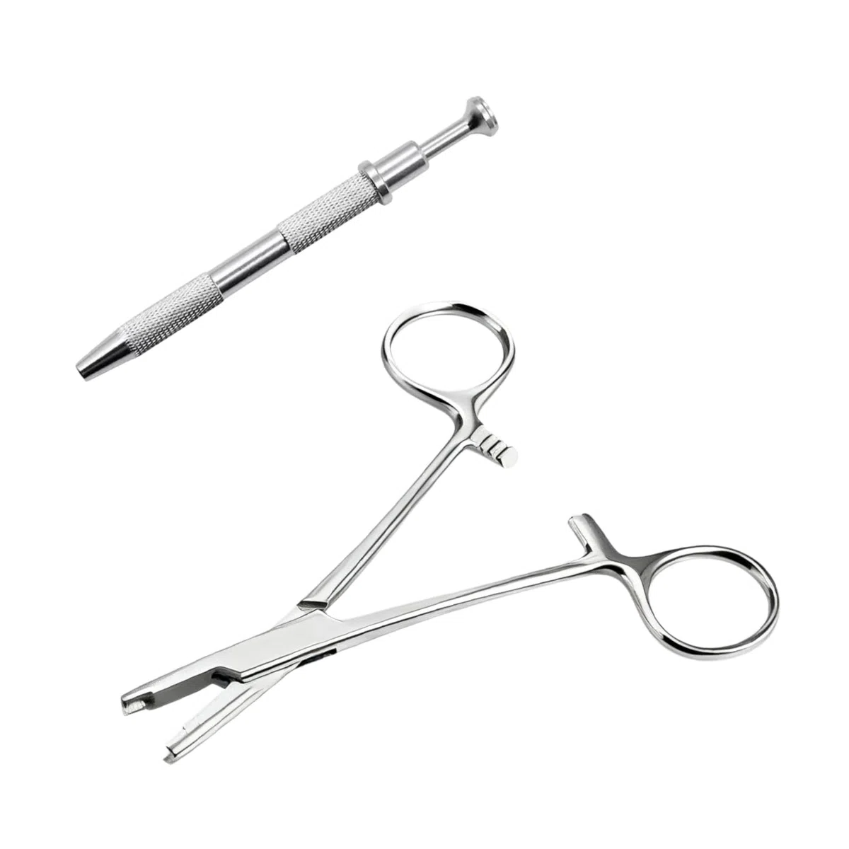 1 pcs 3 mm Pinza Per Piercing Pinz-e Per Piercing Pinza Per-cing Avvita Pallina L'acciaio Inossidabile È Adatto Pierc-Ing Che Coinvolgono Sfere, Gioielli E Parti Del con 1 Corpo Porta Un P-inza