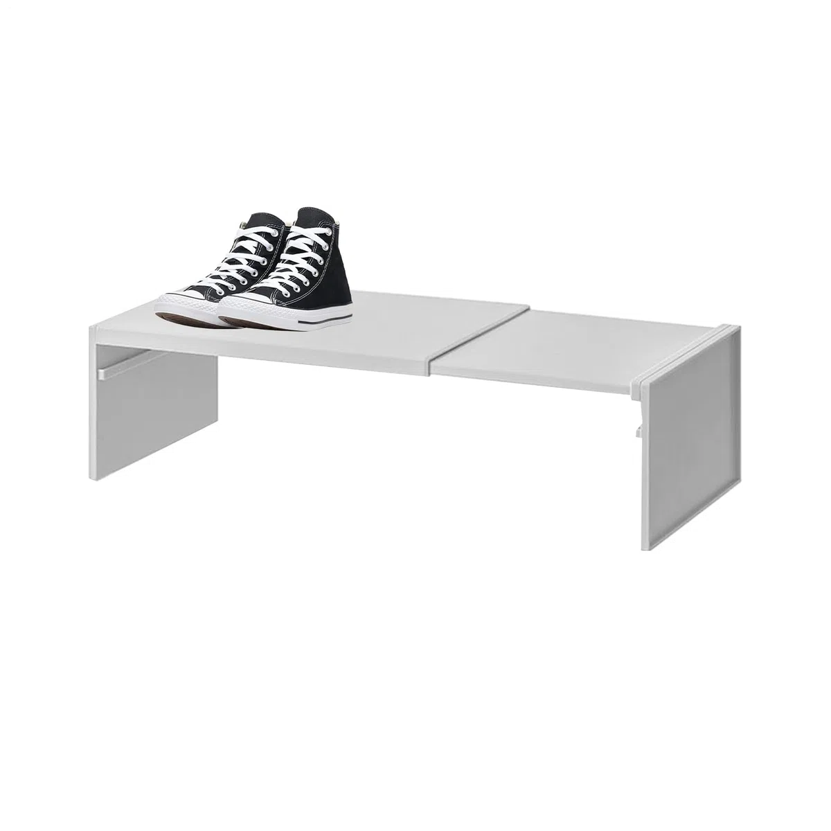 Stand De Rack - Divisore da cucina impilabile, mensola regolabile | Scaffale organizer leggero per armadio, guardaroba, guardaroba, guardaroba, porta scarpe, interno