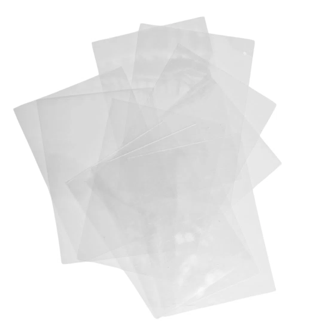 Fogli di acetato trasparente, resistenti, formato A4, 480 micron