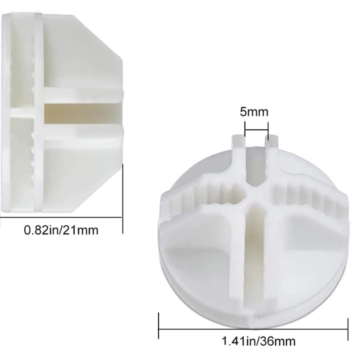 ANBOO Connettori Cubo in Plastica, Connettori per Armadio Modulabile, Fili Cubo Plastica ABS Connettore, Cubo Connettori per Scaffale Armadietto (40 pezzi)