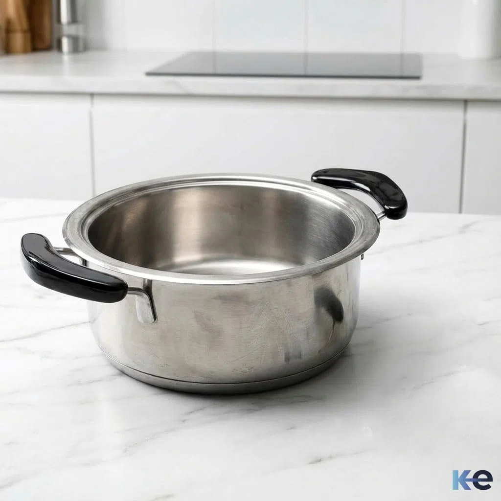 ANAKEL HOME Set 2 Maniglie per Pentola AMC, Ricambio per Pentola AMC | Bachelite Anti Scottatura, Colore Nero, Viti Incluse