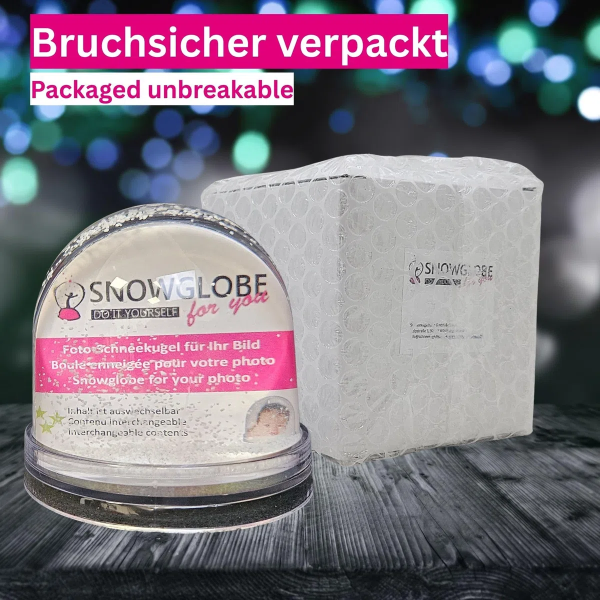 50000 Palla di neve grande di Foto base transparente Con neve
