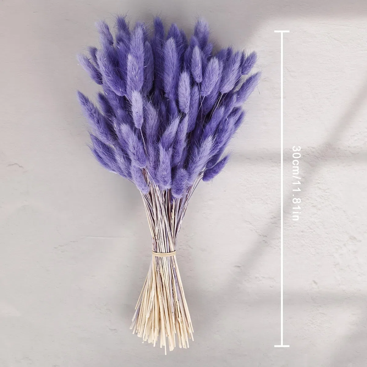 Pampas Decorative Fiori Secchi - 120 Pezzi Bouquet di Pampas Grass Essiccato 30CM Decorazione di Pampas Grass Naturale Fiori Secchi Decorativi per Vaso Matrimoni Feste Decorazioni Boho (Viola)