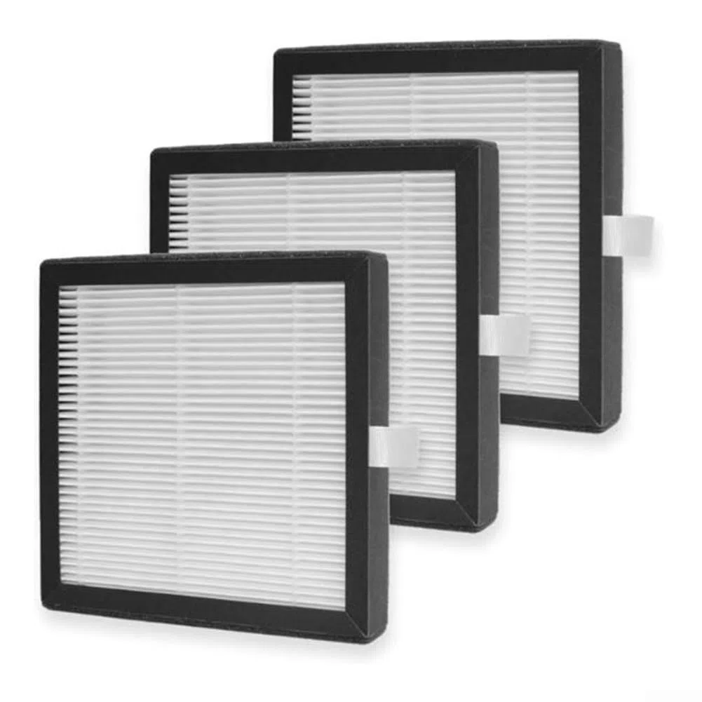 Confezione da 3 filtri HEPA di ricambio per Afloia per purificatore d'aria e deumidificatore Q7 2 in 1 - Pre-filtro lavabile compatibile con AFLOIA-per modello Q7, bianco/nero