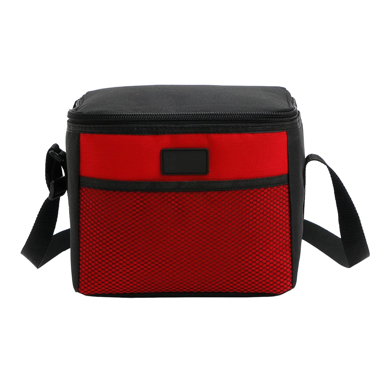 Nanxson Borsa Termica Porta Pranzo, 5L Borsa Frigo Piccola Pranzo Riutilizzabile per Ufficio, Escursionismo, Picnic All'aperto, Barbecue (5L,Rosso)