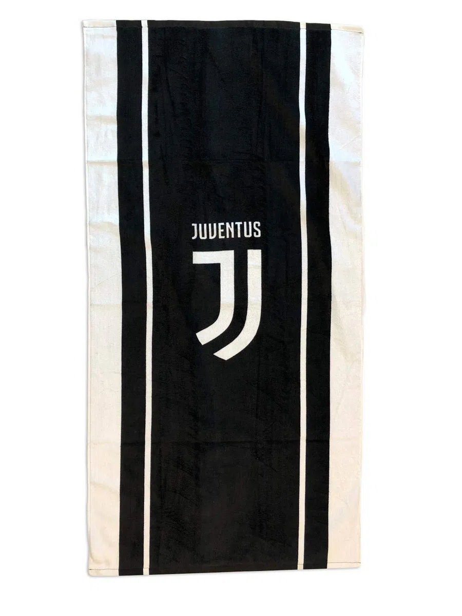 Telo Mare in Spugna Juventus FC, 100% Cotone, cm 70x140