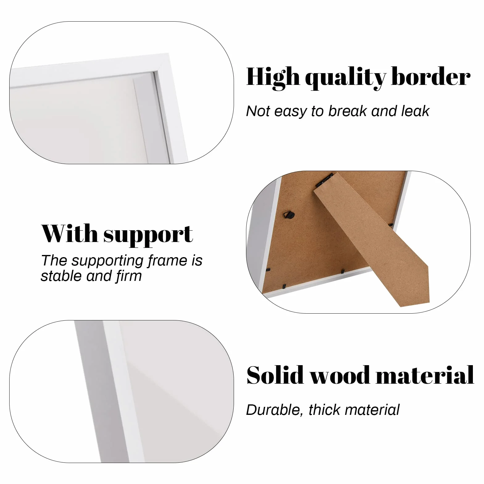 Cornice 3D Profonda per Oggetti, 22 x 27 cm Cornice Portafoto 3D, 3D Ombra Profonda Box con Foglio Acrilico Trasparente, Cornice Contenitore per Souvenir Fiore Medaglia Regali (3CM, Bianco)