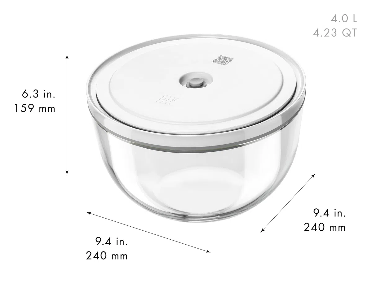 Zwilling Fresh&Save Vakuum Set Bowls Glas 6-tlg.