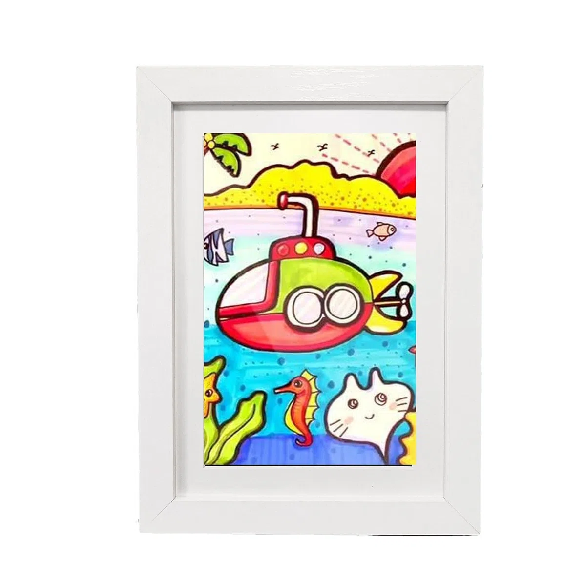 Kids Art Display Frame | Front Opening Art Frames Kids | Decorative Photo Frames Kids | Framed Artwork Kids Wall Art Display Frame Kids Kids Picture Display Frame Childrens Art Frame With Opening