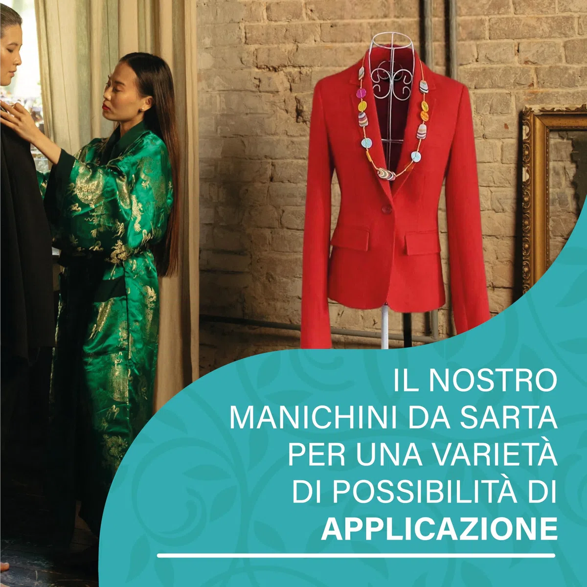 PrimoLiving - Manichino da sartoria in metallo, regolabile in altezza, colore nero, modello P-12901