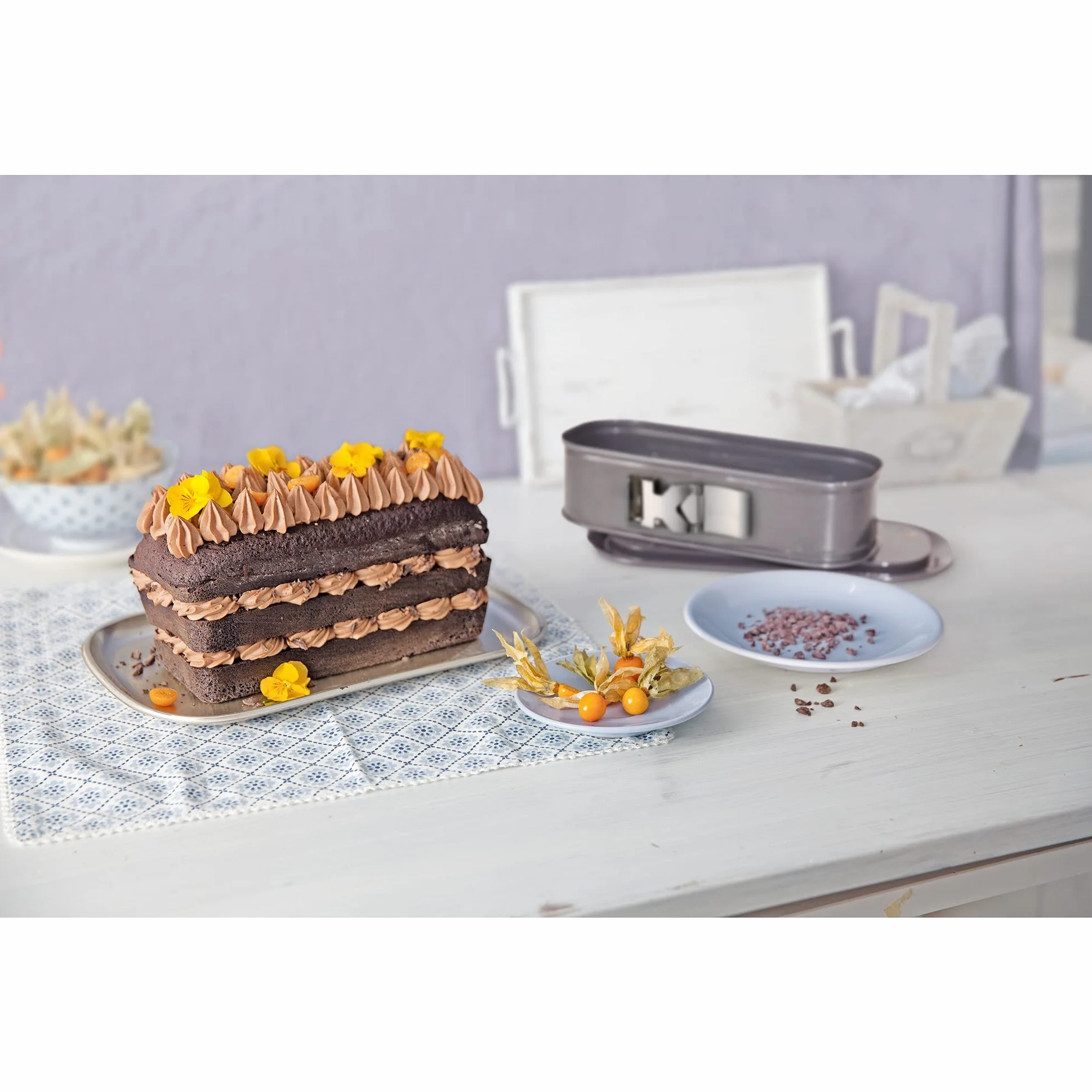 Original Kaiser 2300638126 Stampo Plum-Cake, 30 x 11 cm