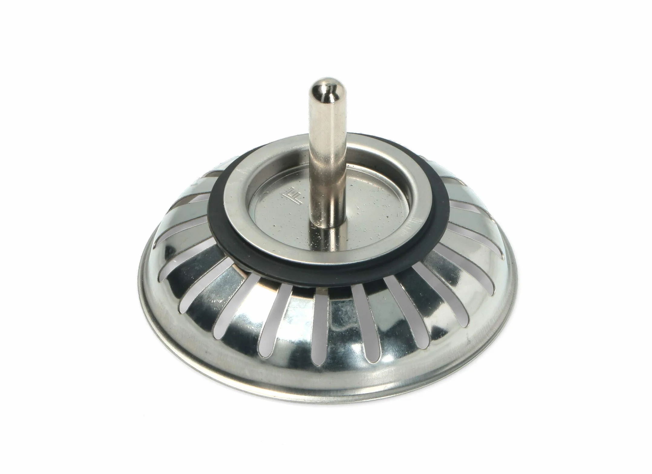 RYELDOM - Tappo per lavello cucina Franke, diametro 84 mm, ricambio con perno centrale, guarnizione 52 mm, non universale, verifica compatibilità prima dell’acquisto