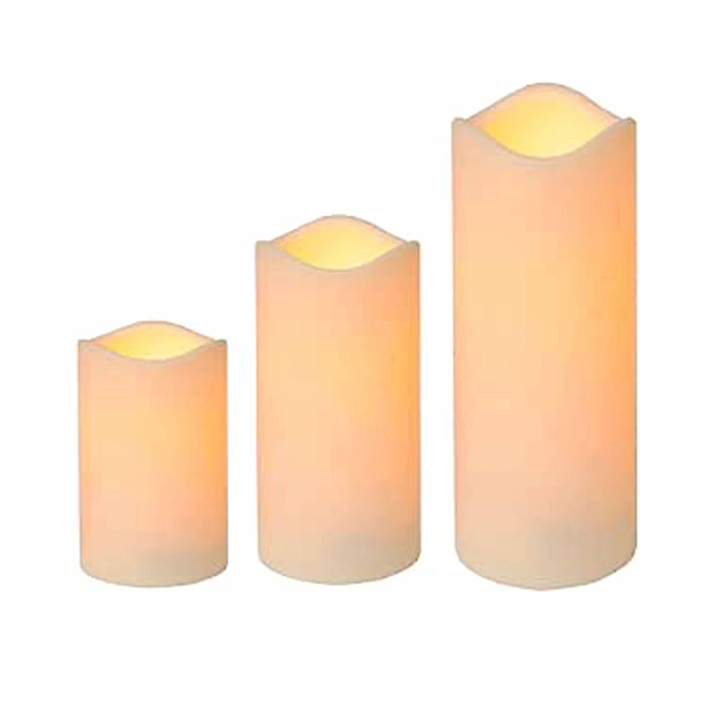 Set di 3 pezzi, lumini da immersione, sott'acqua, cambia colore, senza fiamma, candele a LED, sicurezza per la decorazione, multicolore e resistente all'acqua, Plastica