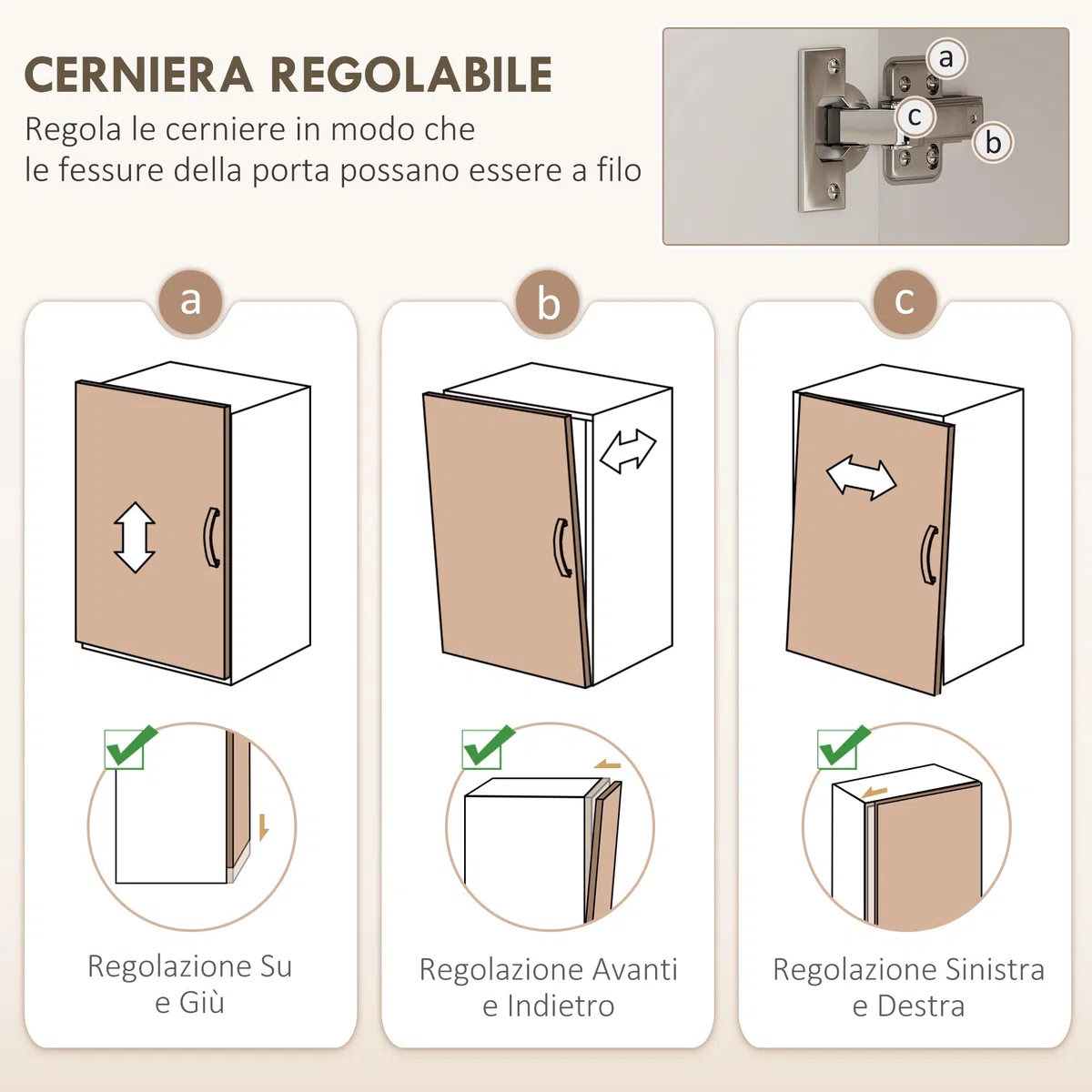 HOMCOM Mobile Microonde con Armadietto a 2 Ante Soft Close, Credenza Cucina Microonde con Cassetto, Piano per Elettrodomestici, Scaffale Superiore, Ripiano Aperto, per Soggiorno, 60x40x131cm, Bianco