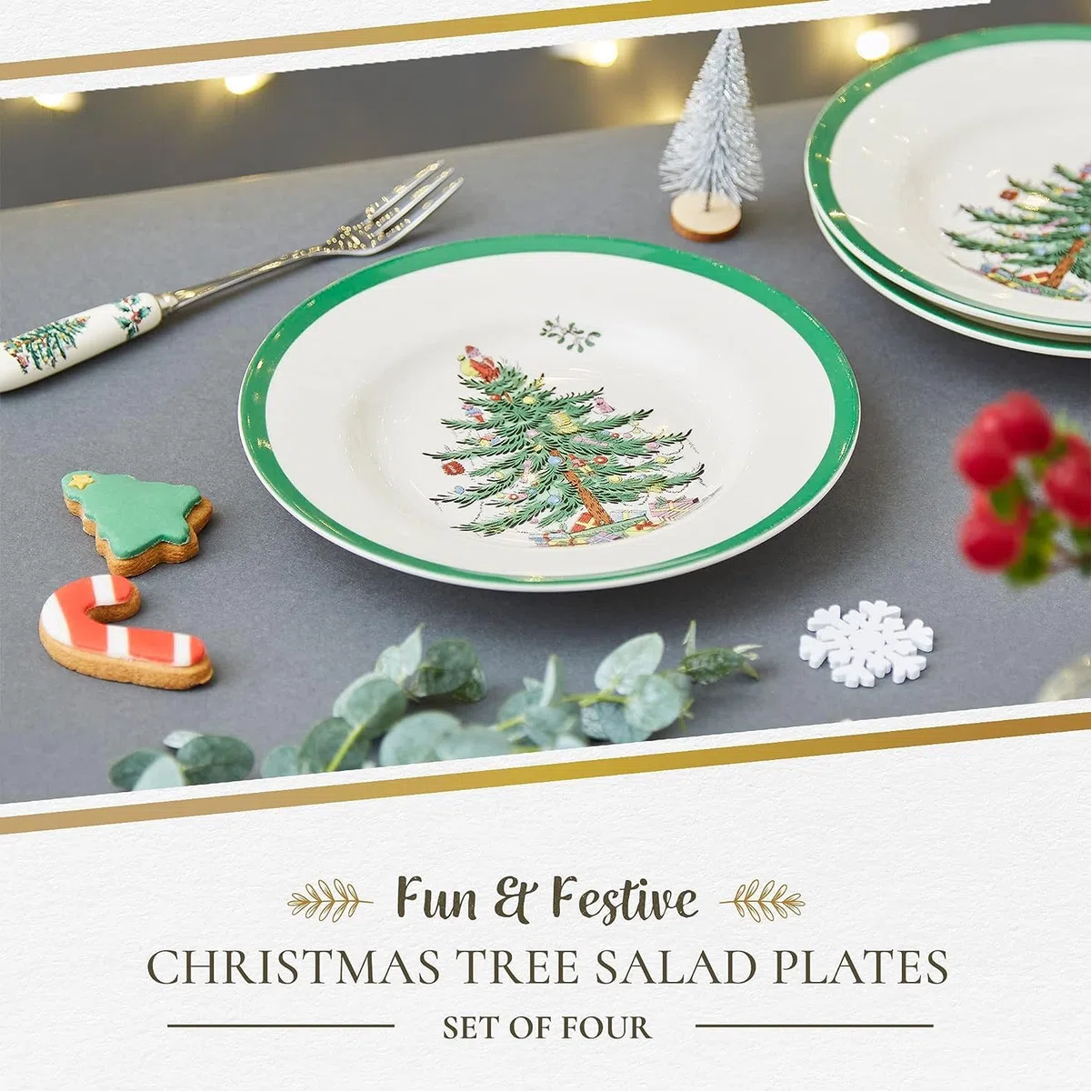 Spode Piatti, in Ceramica, Multicolore, Set di 4