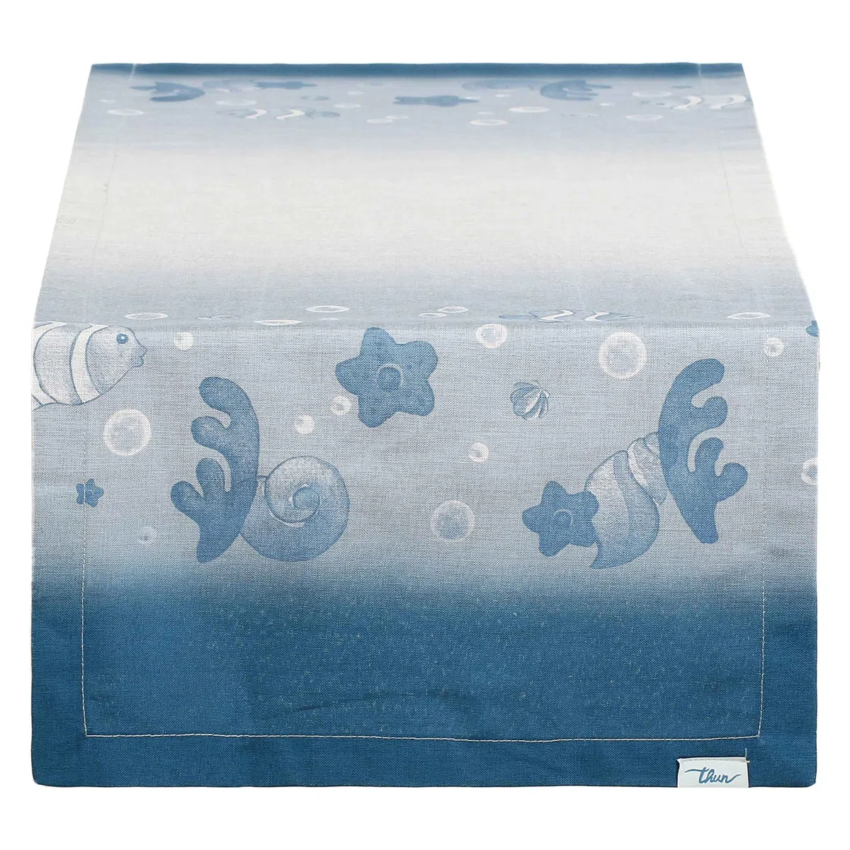 THUN - Runner resistente alle macchie - Mare da Amare - 100% poliestere - 45x150 cm