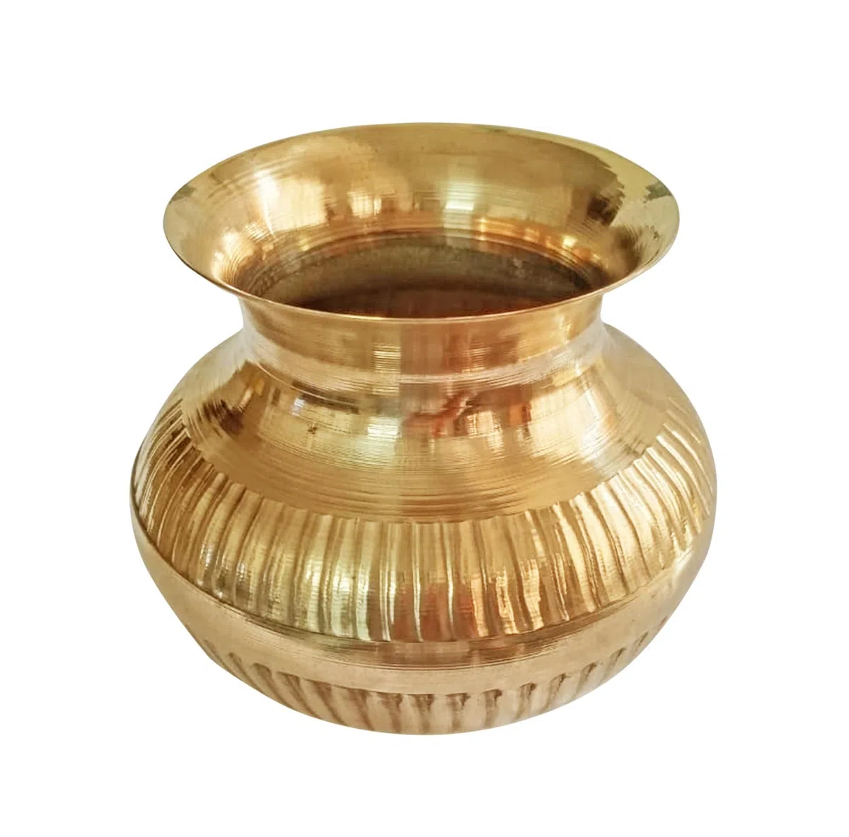 Indian Lota In Ottone Kalash Per Pooja Temple Decoration Items Kalasham Tradizionale Per Puja
