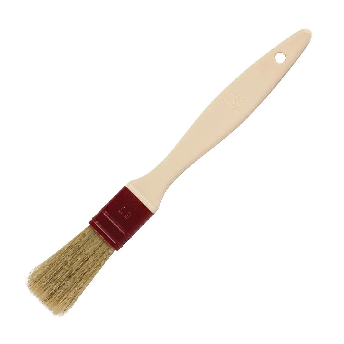Matfer Bourgeat 116011-Pennello Pasticceria Pennello Cucina Piatto 25mm, setola Naturale, Ne S'applique PAS, 1 Inches