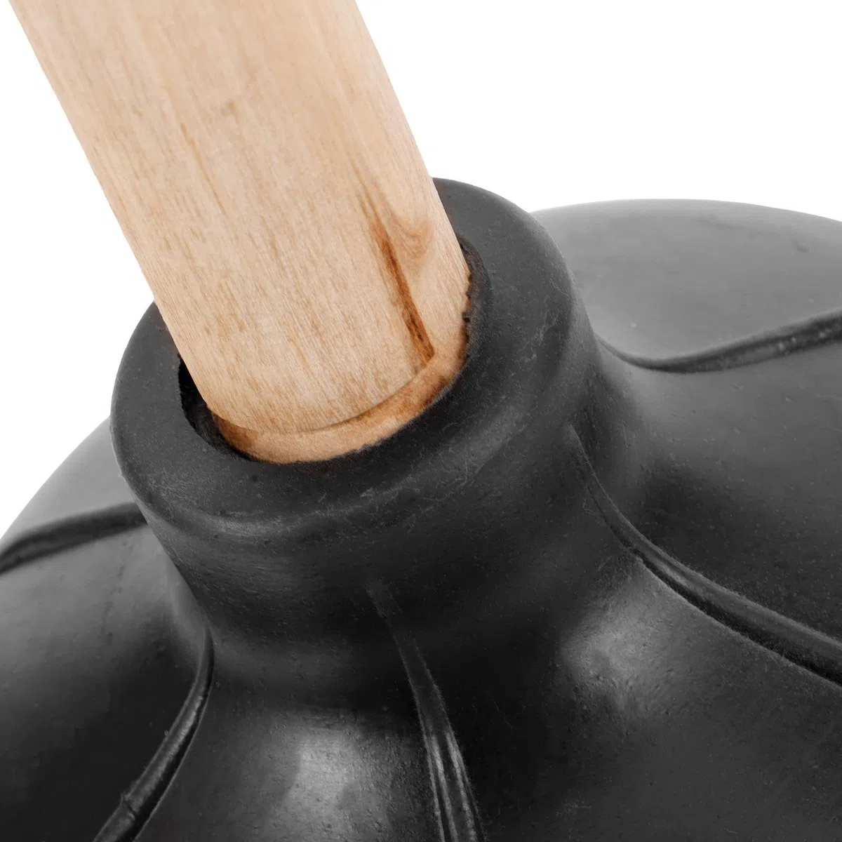 MAGICLULU Stantuffo per WC in Gomma con Manico Ergonomico e Struttura Doppio Strato, Forte Effetto Ventosa per Sbloccare Scarichi Intasati, Accessorio per Pulizia Bagno