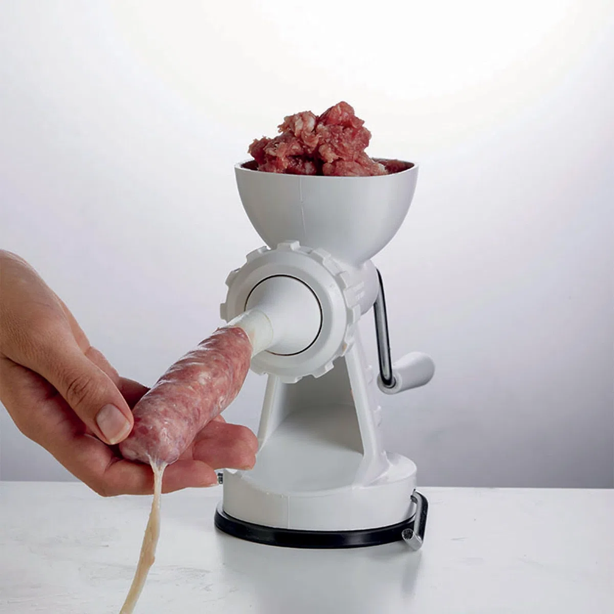 Ghidini Cipriano 2509 Tritacarne con Accessori per Insaccati-Pasta e Biscotti