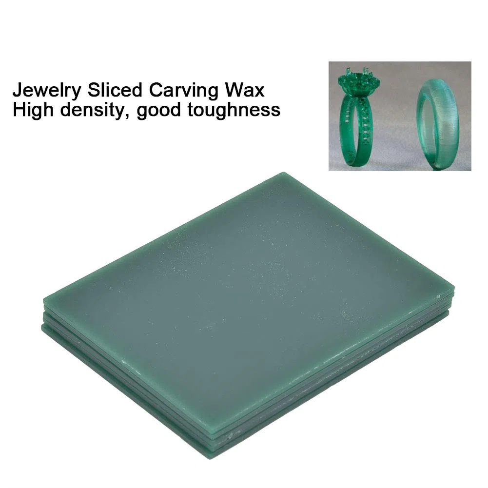 Cera per Gioielli, 5 Pezzi di Cera per Intaglio 2mm Gioielli modellati Cera per Incisione Creazione di Accessori Cera per Intaglio Accessori per Fai da Te Creazione di Anelli