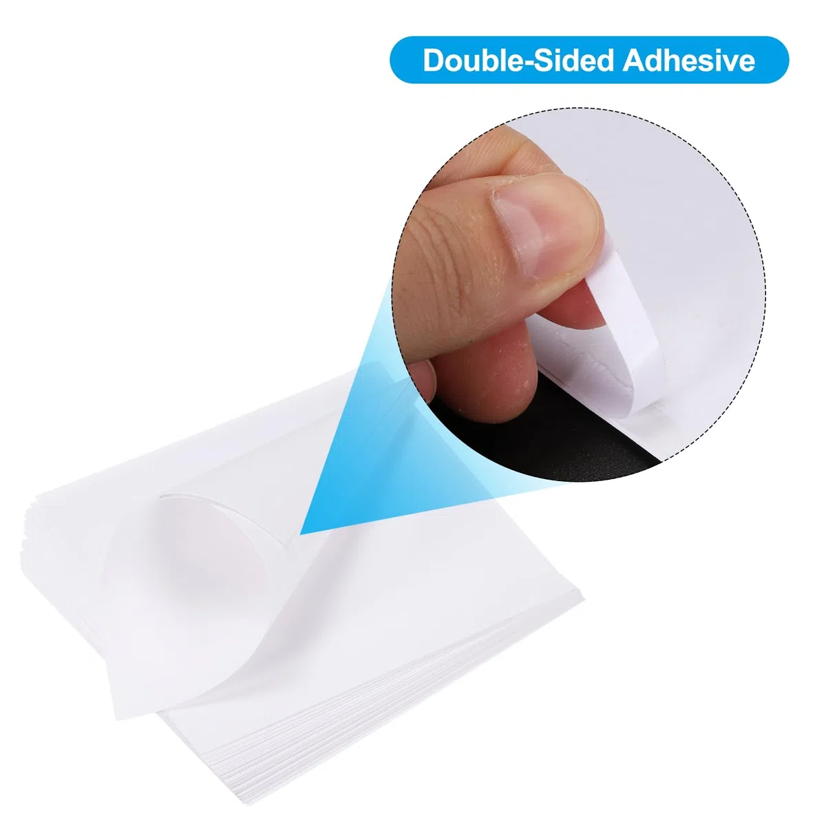 PATIKIL Matrimonio Coriandoli Scatola Supporto Cono, 50pz Fiore Coriandoli Petalo Cono Carta Supporto con Biadesivo Adesivo Nastro per Matrimoni Feste, Bianco