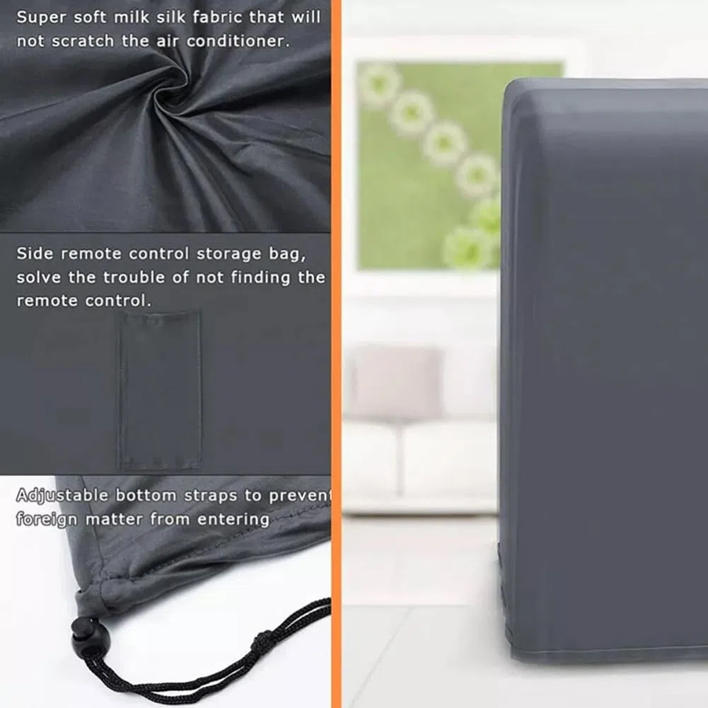 Besttoolifes 40x46x75cm Impermeabile Portatile Portatile Condizionatore D'aria Copertura Polvere Oversize Impermeabile AC Dust Cover Fatto Di Robusto Panno Oxford Per Necessità Di Stoccaggio