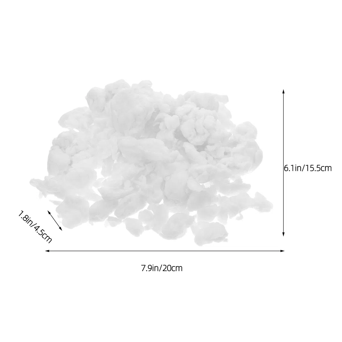 JOINPAYA Polpa di Carta Naturale Bianca e per Sessioni Creative Texture Autentica 500g per Artigianato Fai-da-te e Produzione Carta a Mano