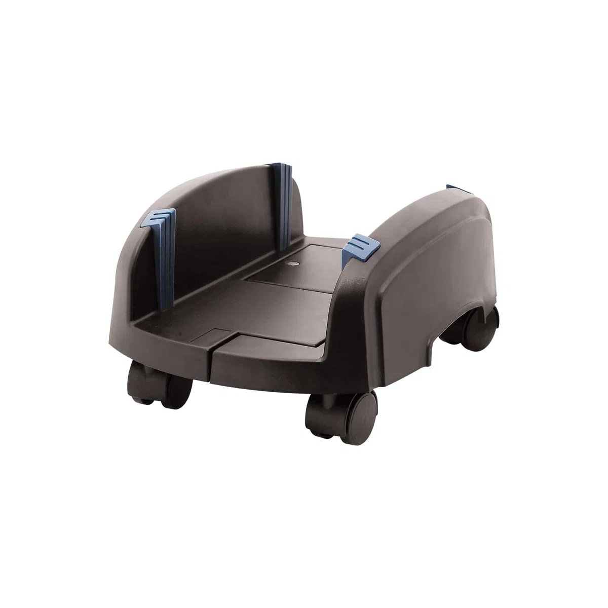 Carrello porta PC per case Tower - CPU Stand regolabile, in plastica, con rotelle
