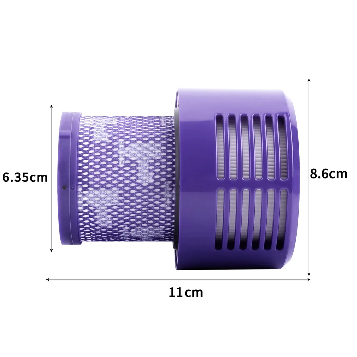 Filtro per Dyson V10 SV12,Filtro Lavabile per Dyson V10 SV12 Aspirapolvere Cyclone Series, V10 Absolute/Animal/Total Clean/Motorhead, Sostituisci # DY-969082-01(4 Packs)