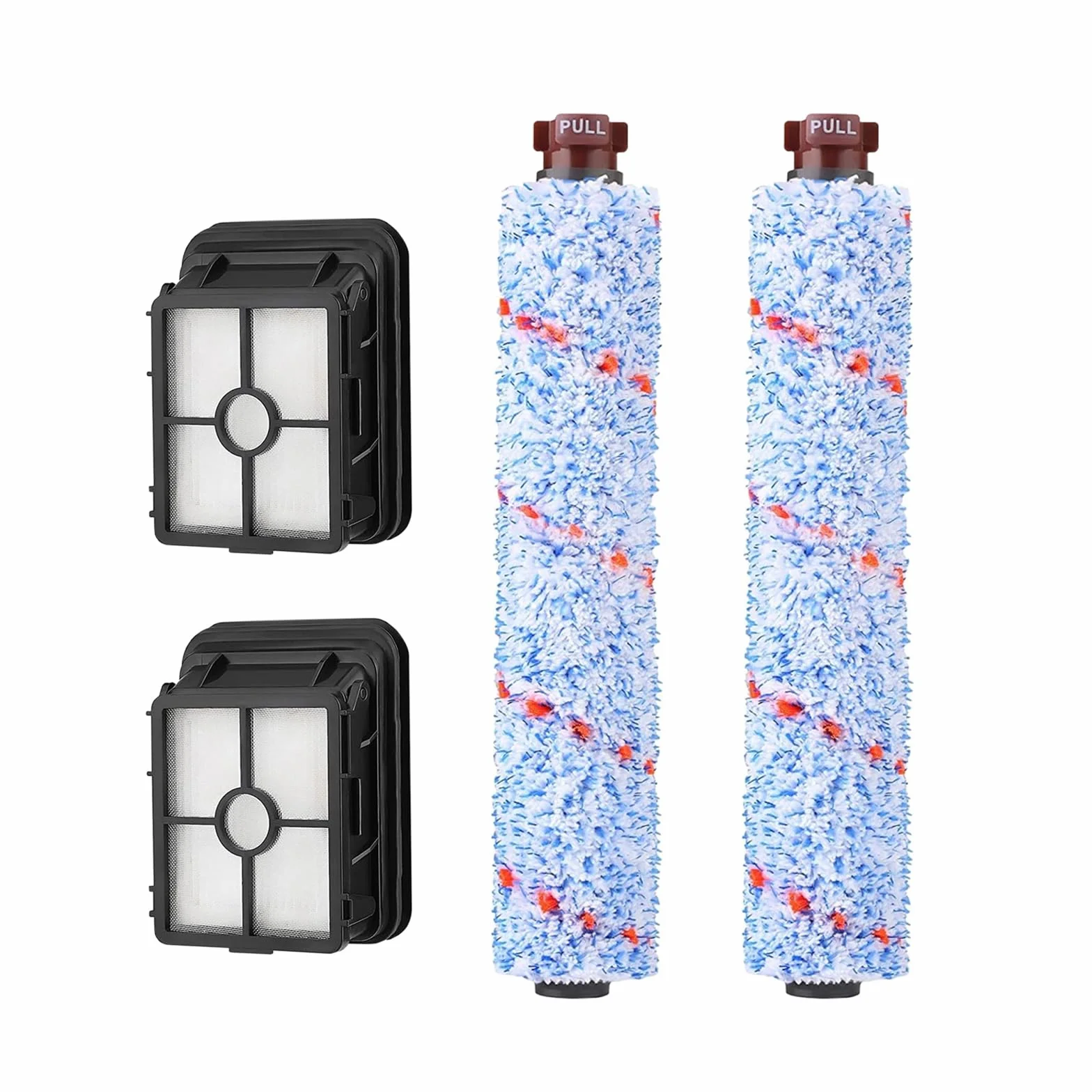 Accessori di ricambio per Bissell CrossWave 17132, 1785, 1926, 2225N, 25821, 2519, 2582N, 2554, sostituire la parte # 161-3568, spazzola milti-surface 3 in 1 1868F e filtro aspirapolvere 1866 per