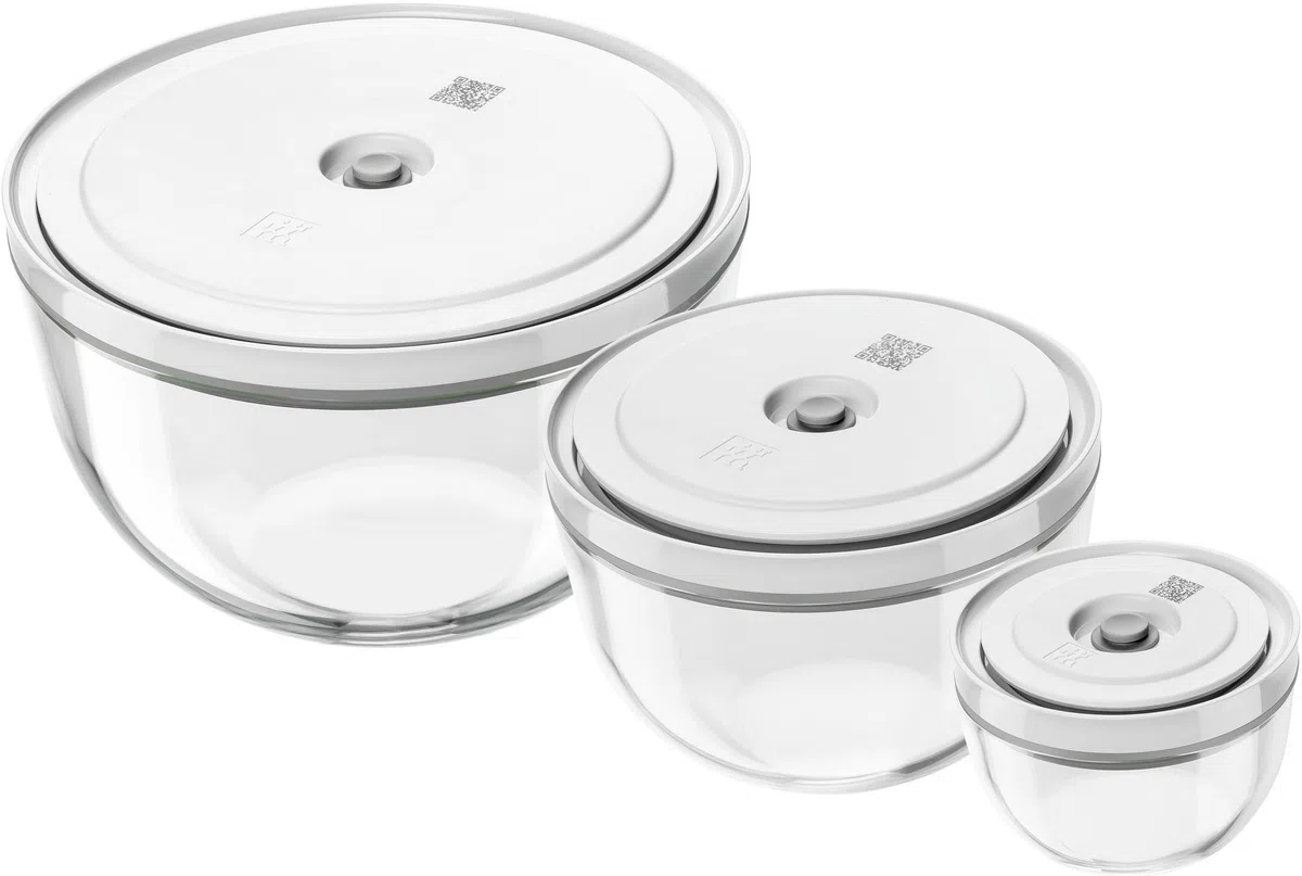Zwilling Fresh&Save Vakuum Set Bowls Glas 6-tlg.