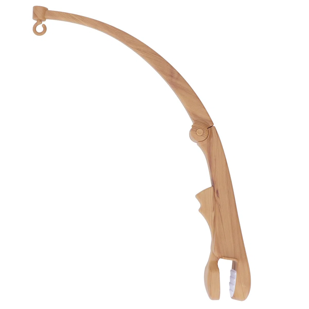 Marhynchus Braccio Mobile Pieghevole per Culla con Venature del Legno, Design Portatile con Funzioni Regolabili per Accessori per Giocattoli per Culla