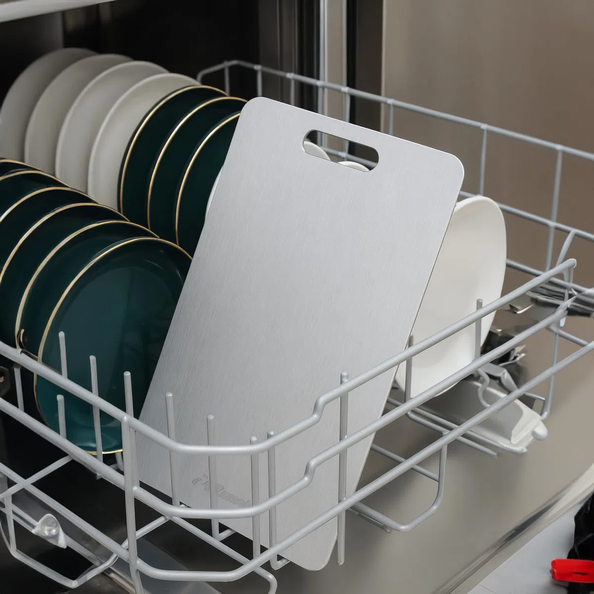 zanetti, Set di Taglieri Inox, 34 X 23 cm + 25 X 15 cm, Acciaio Inossidabile 304