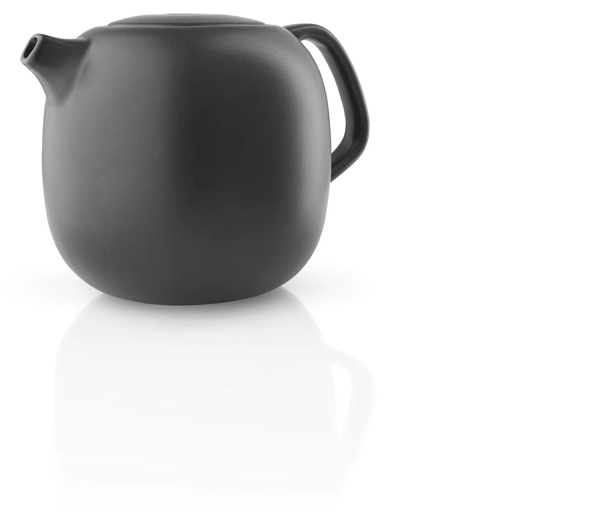 EVA SOLO | Teiera da cucina nordica 1L | Senza gocciolamento | Lavabile in lavastoviglie | Gres Nero | Design e funzionalità danesi | Strumenti Gadget e accessori da cucina