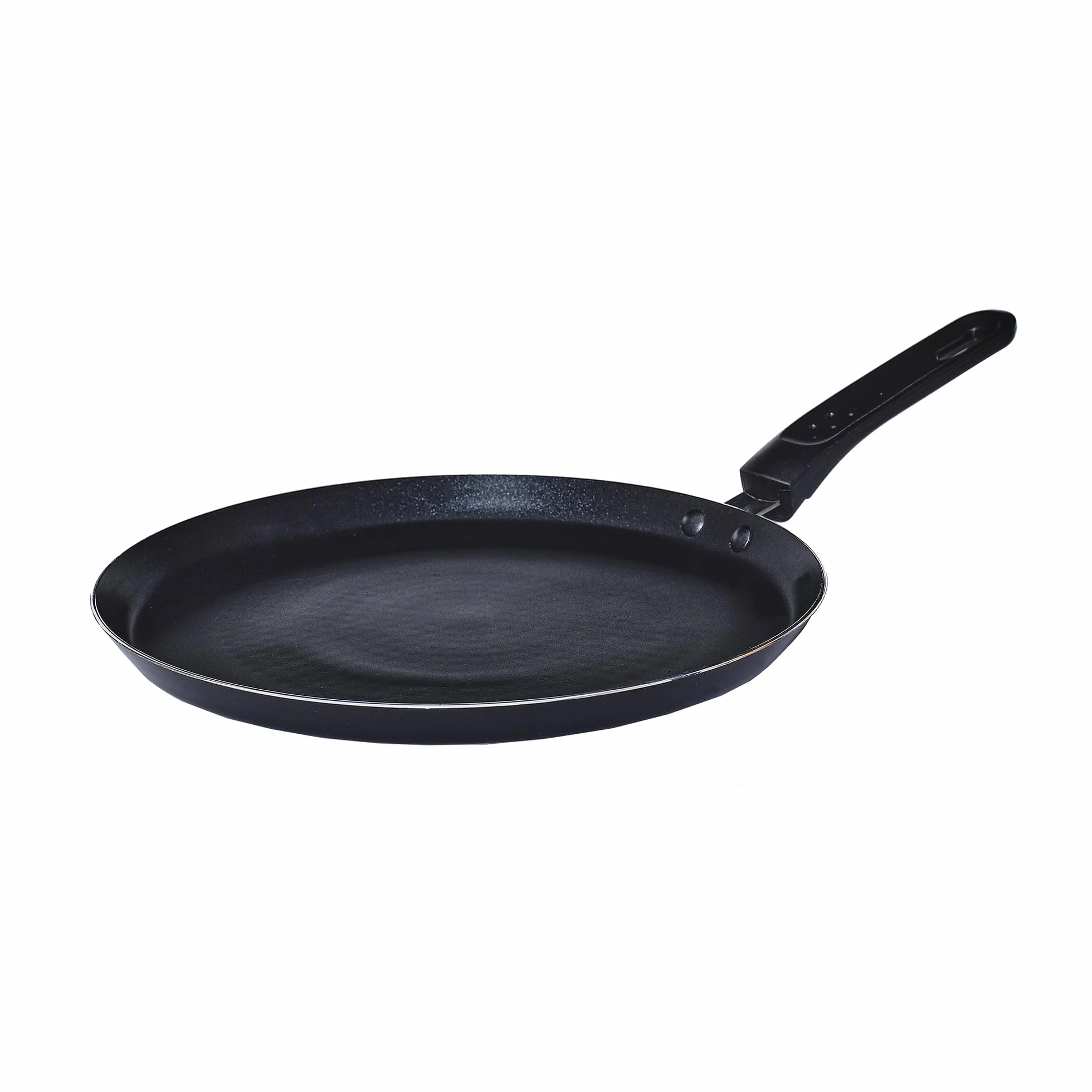 Lily Cook, KC2611, Crepiera D28 cm in Alluminio, Ideale per Crepes, Pancake e frittate Rivestimento Antiaderente per Una Facile Pulizia Design Moderno, Colore Nero