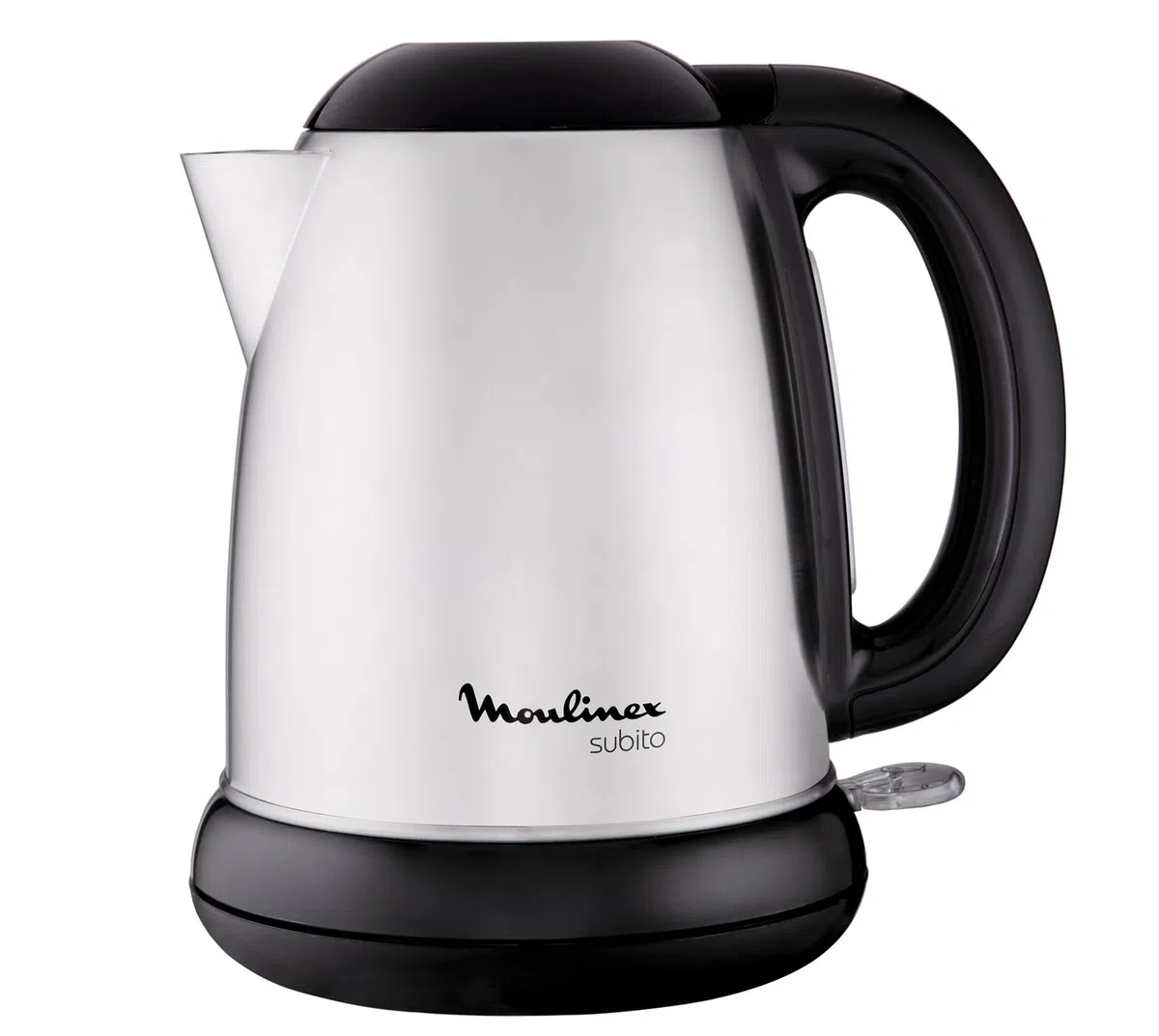 Moulinex BY540D10 Bollitore Elettrico 2200w lt1,7 Preparazione Colazione Arredo tavola, 2000 W, 7 Cups, 1 Decibel, Inossidabile, Acciaio e Nero