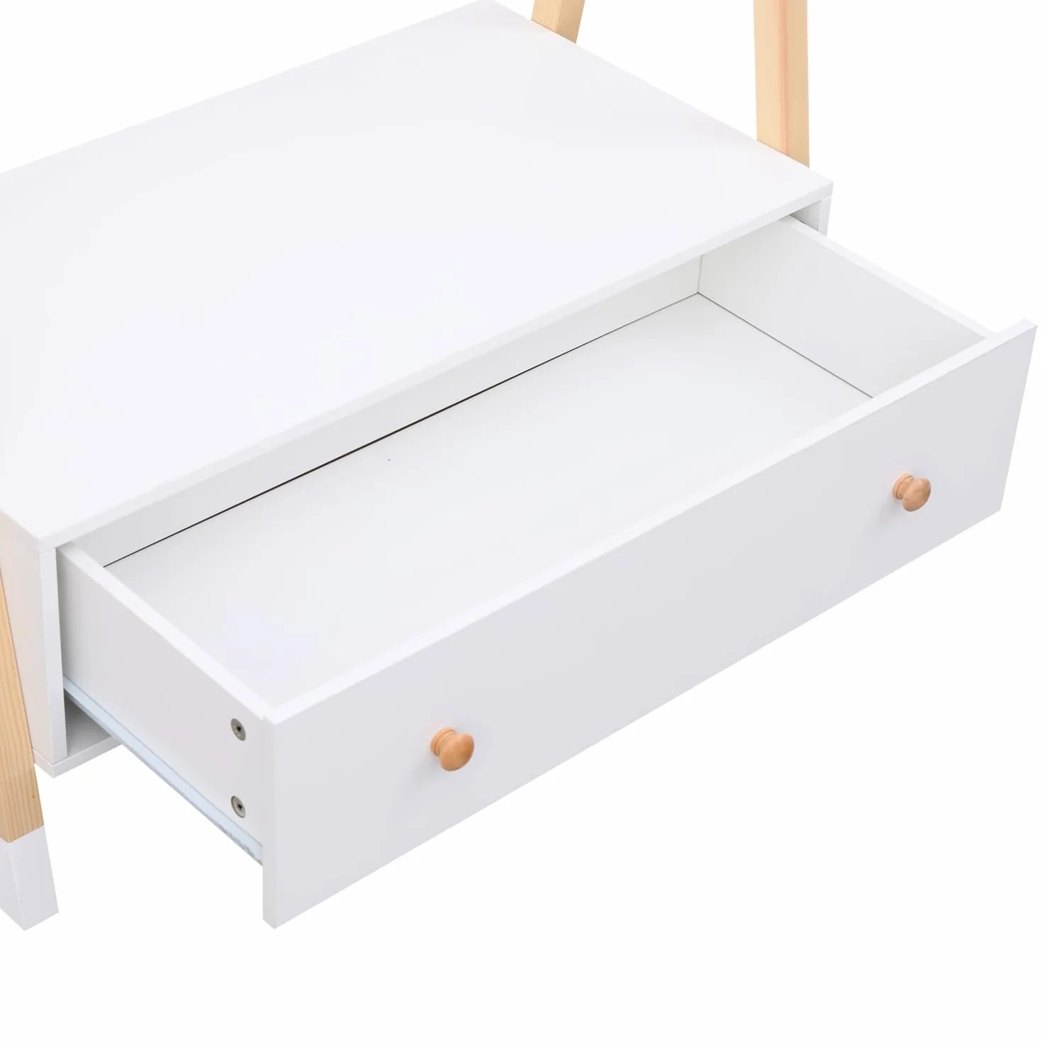 Happy Garden Lou armadio per bambini con cassetto stile scandinavo, appendiabiti