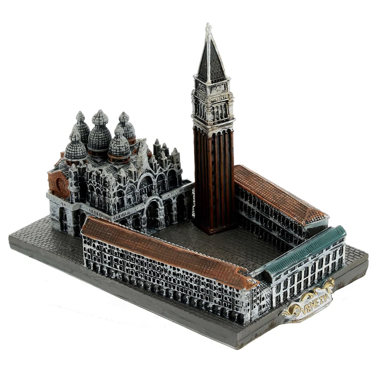 Holyart Riproduzione Piccola Piazza San Marco Venezia 8x10x6 cm