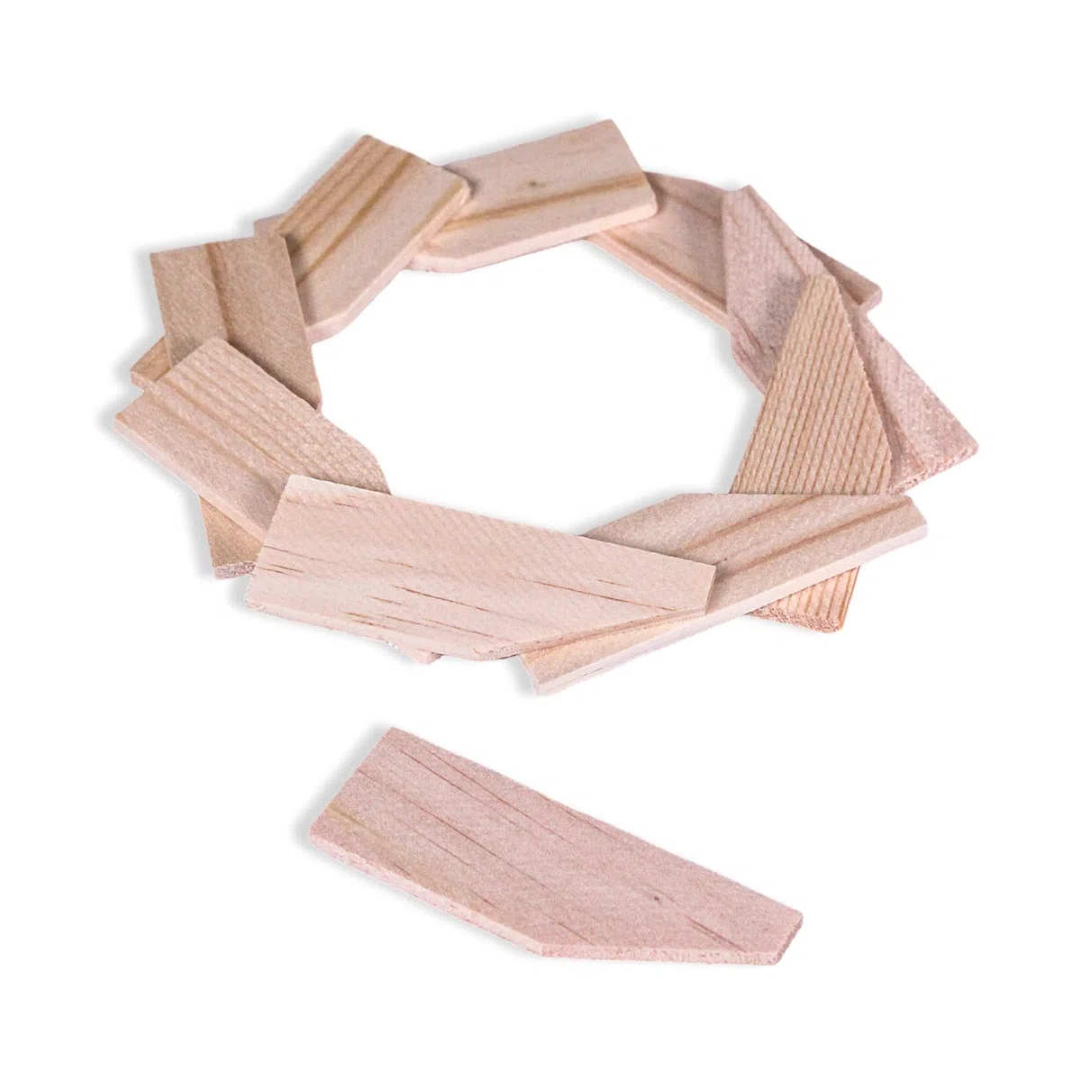 Cunei angolari in tela di legno per mantenere il telaio spesso 18 mm stretto e sicuro, confezione da 10 chiavi