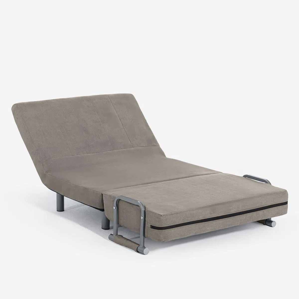 Produce Shop Poltrona Letto in Tessuto Pieghevole salvaspazio Deborah Twin Class - Grigio Scuro