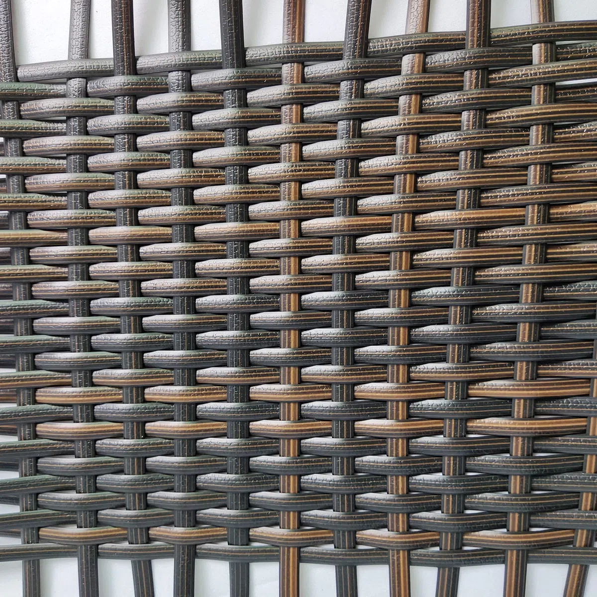 Feyart 34,7 m 8 mm in rattan per tutte le condizioni atmosferiche + strumento di tessitura, kit di riparazione per mobili da giardino in rattan, tavolo e sedie, colore marrone sfumato