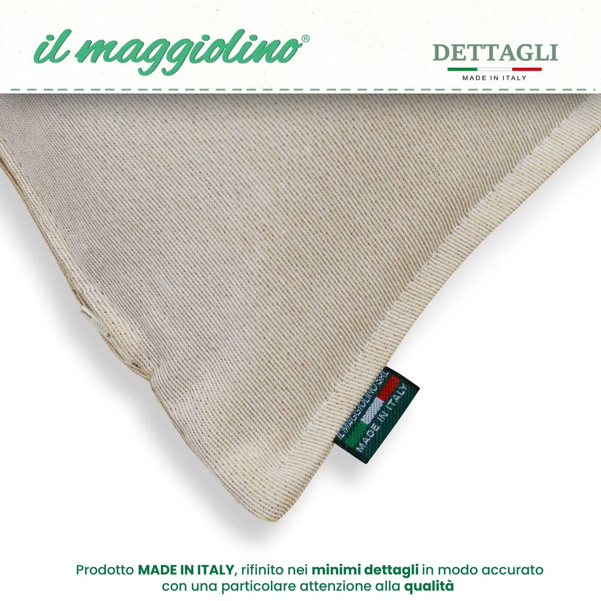 IL MAGGIOLINO | Fodera 40x40 Gobelin con Stampa Scoiattolo, Tessuto Doppio, Cerniera Nascosta, Made in Italy