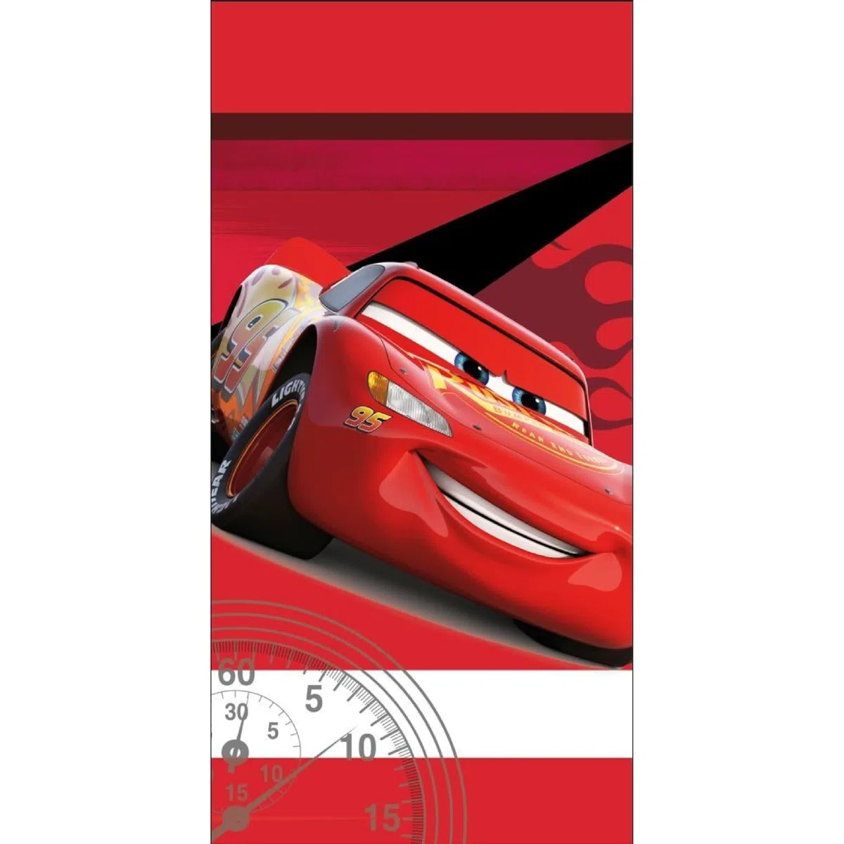 Jerry Fabrics Cars Asciugamano per bambini, 70 x 140 cm, 100% cotone, telo mare, asciugamano, telo doccia per ragazze e ragazzi. Regali Cars.