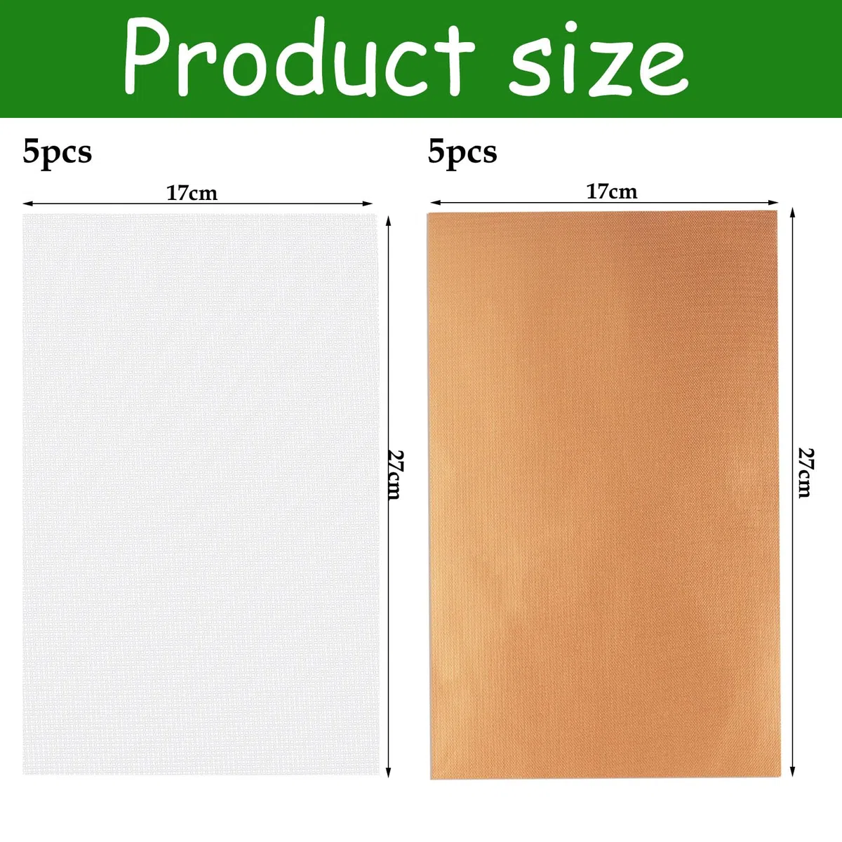 10 Pezzi Fogli Disidratatori in Silicone e Teflon 27 x 17 cm Foglio in Silicone/Teflon per Disidratatore di Frutt Foglio per Disidratatore di Frutt