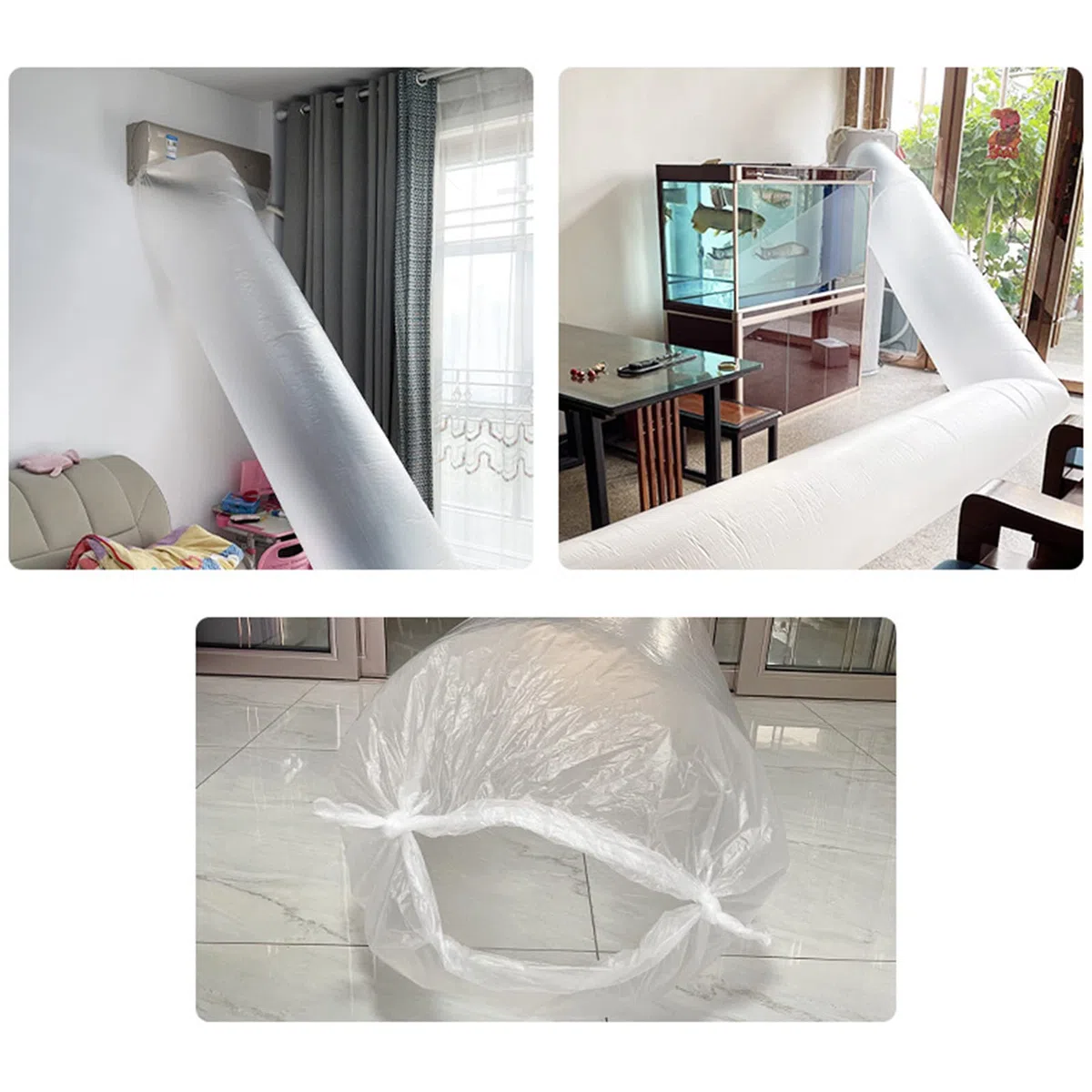 Tubo per ventilatore, universale, flessibile, tubo di ventilazione dell'aria, tubo flessibile, aria condizionata, condotto di scarico, sistemi d'aria, sacchetto di soffiaggio, condotto di ventilazione