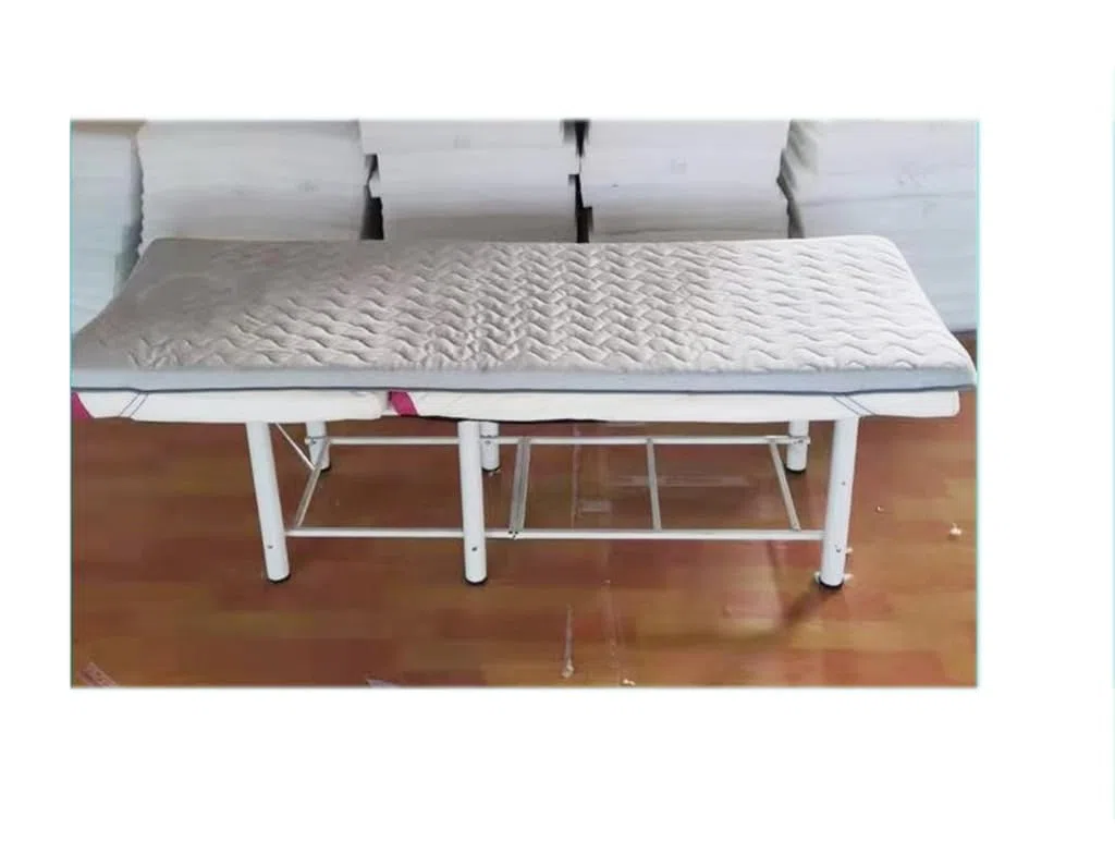 Grey t,60x180*5cm,5cm Spessore Ad Alta Densità di Memoria Schiuma Massaggio Letto Materasso Topper Senza Foro Facciale, Corner Straps & Anti-Slip Bottom